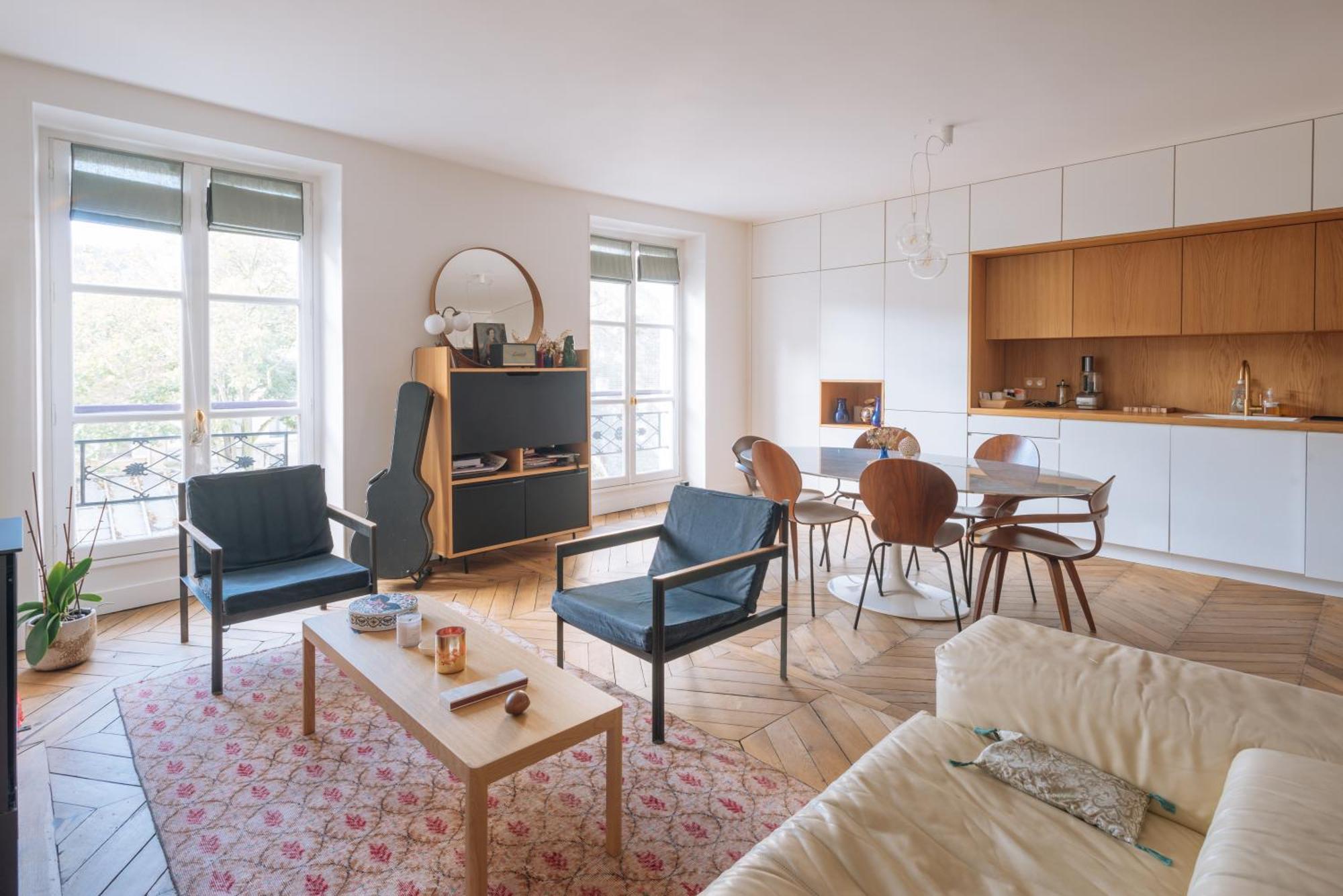 Modern Rustic-style 7th Arrondissement! Parijs