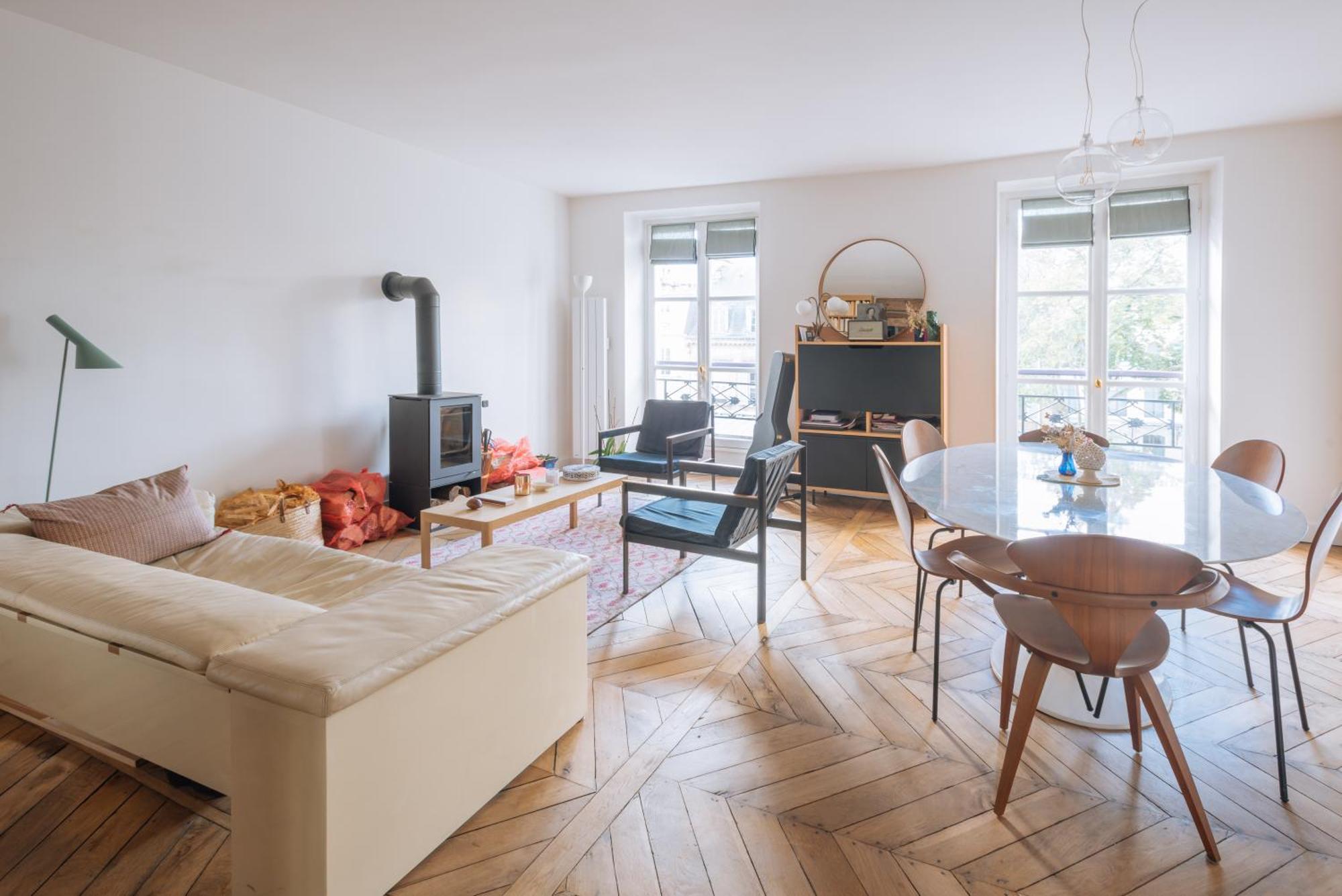 Appartement Modern Rustic-style 7th Arrondissement!